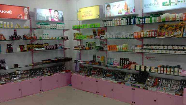 Cosmetic Store Display Racks Suppliers in Pune Maharashtra|Excellent Display Rack